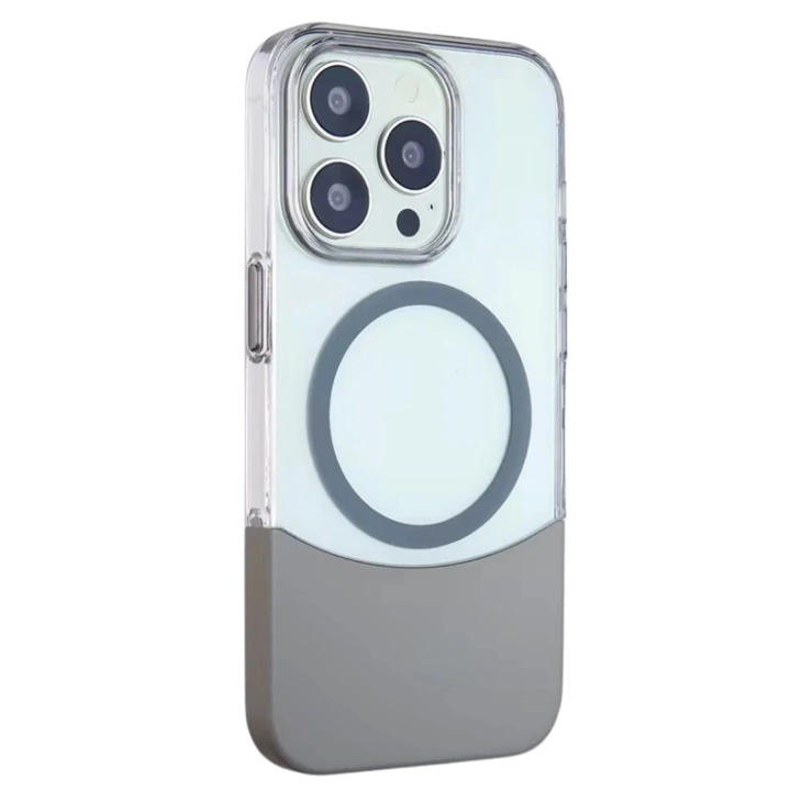 BFS  iPhone 15 Pro PC Suit Magsafe Kapak - Titan Gri