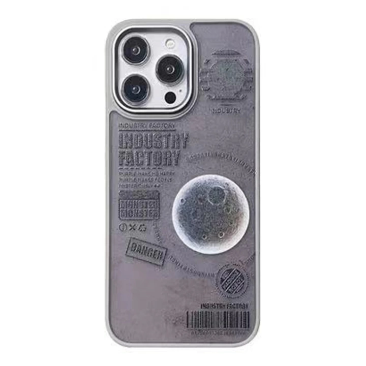 BFS  iPhone 15 Pro Terra Desenli Kapak - Siyah - 2