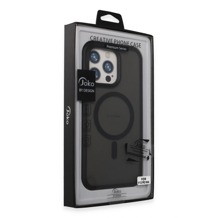 BFS  iPhone 15 Pro Toras Airbag Magsafe Kapak - Siyah