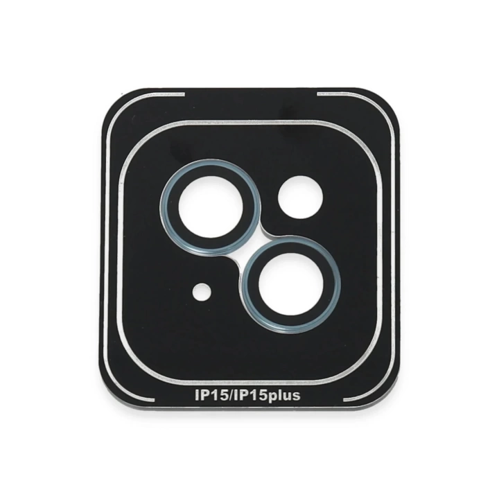 BFS  iPhone 15 PVD Metal Kamera Lens - Mavi
