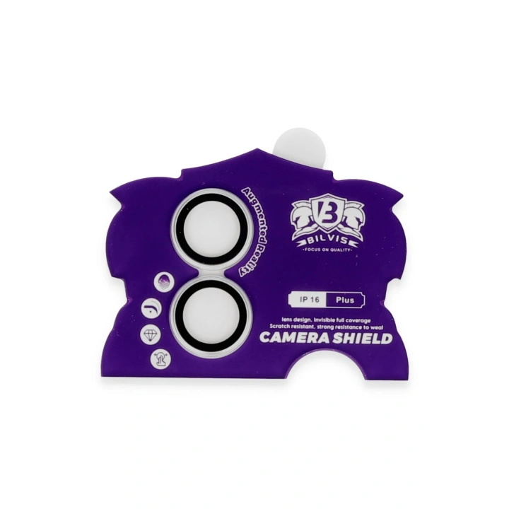 BFS  iPhone 16 Bilvis Titan Kamera Lens - Gümüş