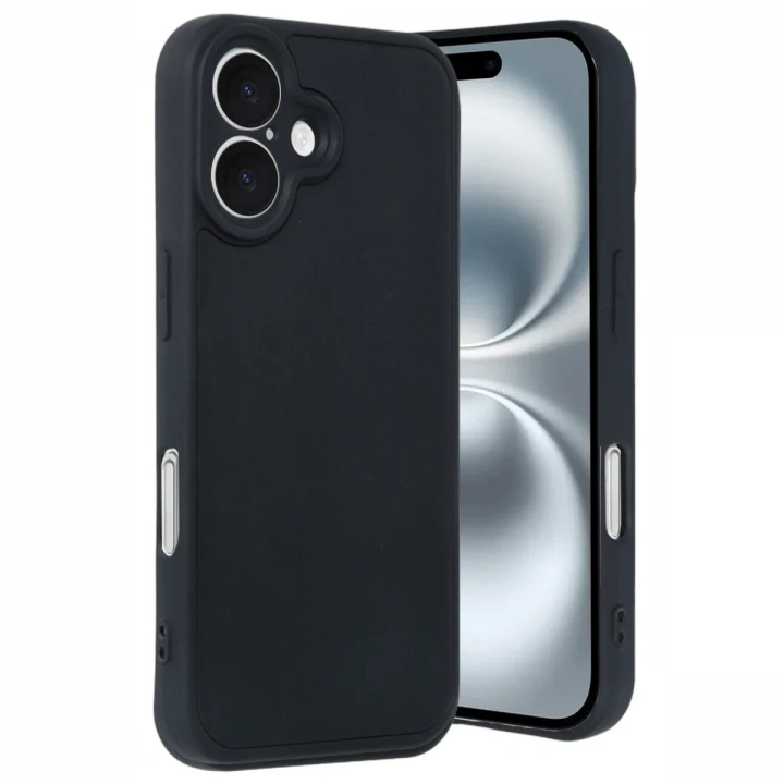 BFS  iPhone 16 Kılıf Aras Deri Kapak - Siyah