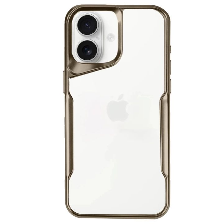 BFS  iPhone 16 Kılıf Boyi Silikon Kapak - Desert