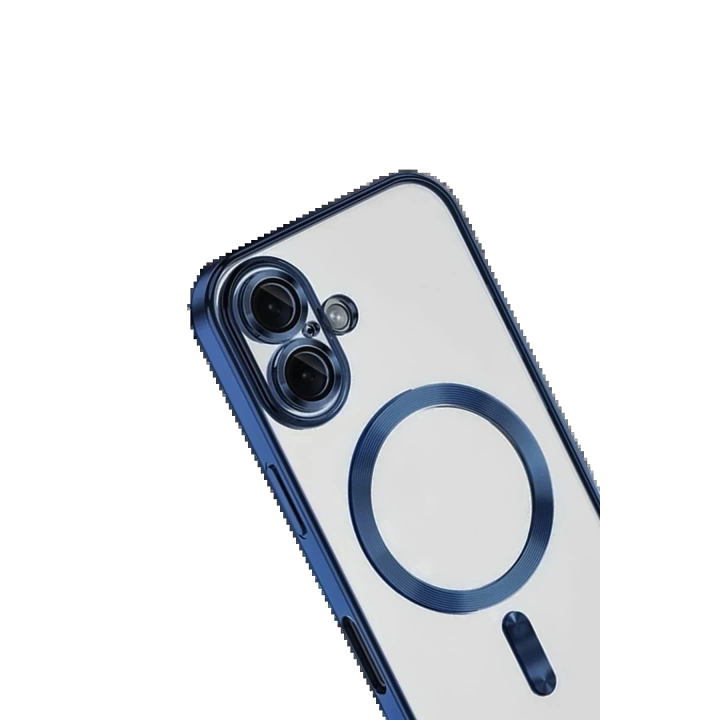 BFS iPhone 16 Kılıf Kross Magneticsafe Kapak - Lacivert