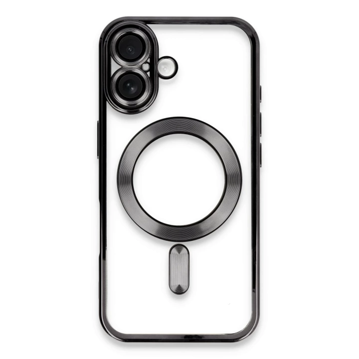 BFS  iPhone 16 Kılıf Kross Magneticsafe Kapak - Siyah