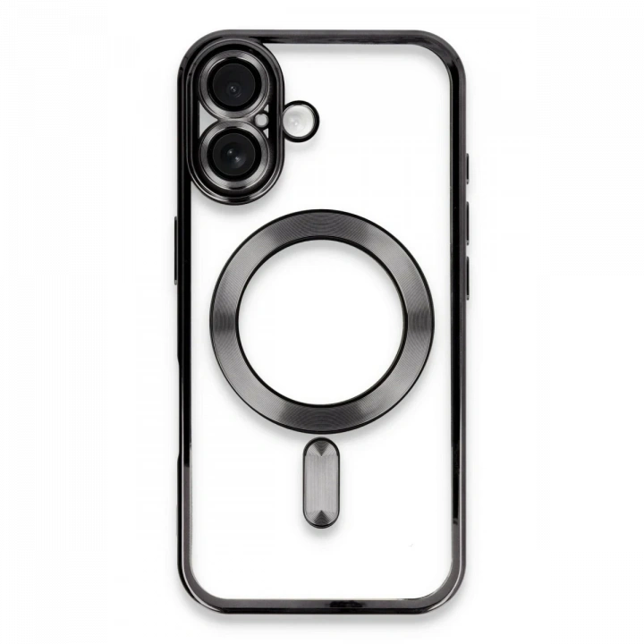 BFS  iPhone 16 Kılıf Kross Magneticsafe Kapak - Siyah