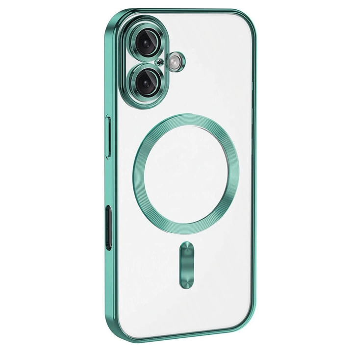 BFS  iPhone 16 Kılıf Kross Magneticsafe Kapak - Turkuaz