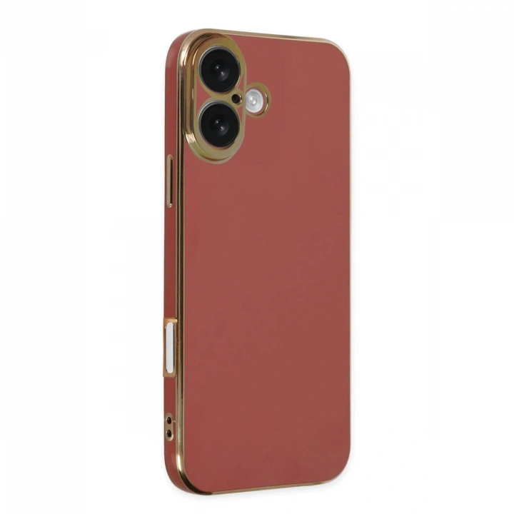 BFS  iPhone 16 Kılıf Volet Silikon - Kırmızı