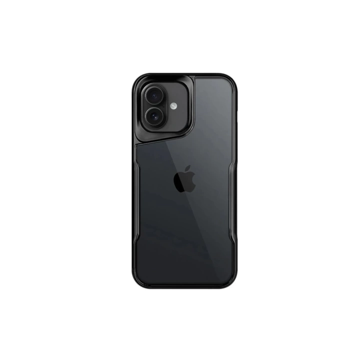 BFS  iPhone 16 Plus Kılıf Boyi Silikon Kapak - Siyah