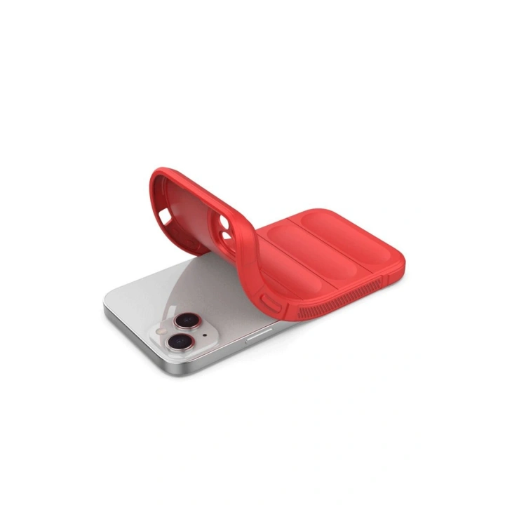 BFS  iPhone 16 Plus Kılıf Optimum Silikon - Kırmızı