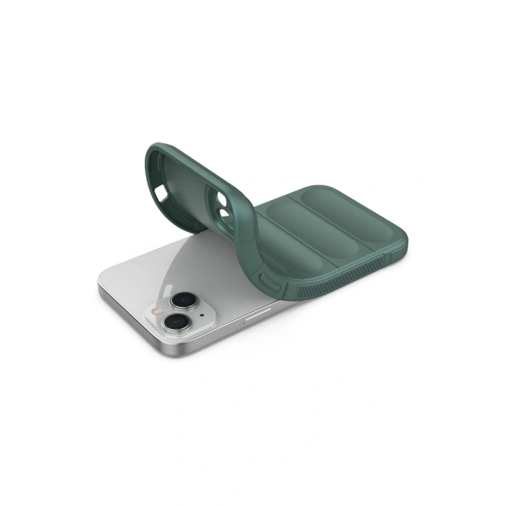 BFS  iPhone 16 Plus Kılıf Optimum Silikon - Koyu Yeşil