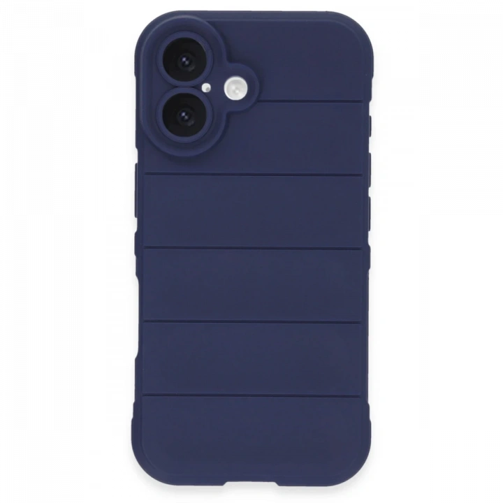 BFS  iPhone 16 Plus Kılıf Optimum Silikon - Lacivert