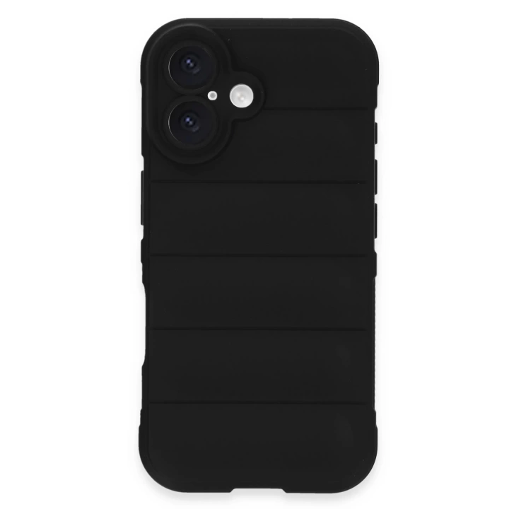 BFS  iPhone 16 Plus Kılıf Optimum Silikon - Siyah