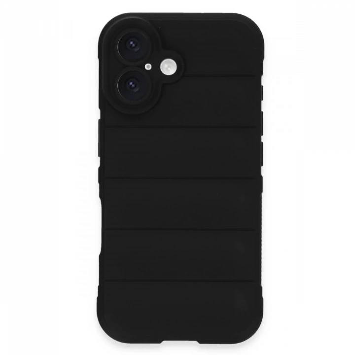 BFS  iPhone 16 Plus Kılıf Optimum Silikon - Siyah