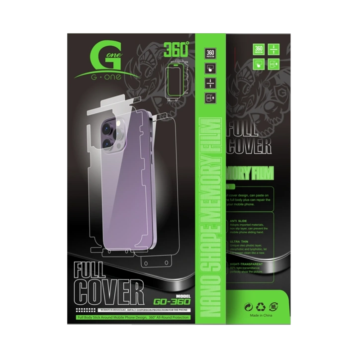 BFS  iPhone 16 Pro 360 Full Body Arka Koruyucu