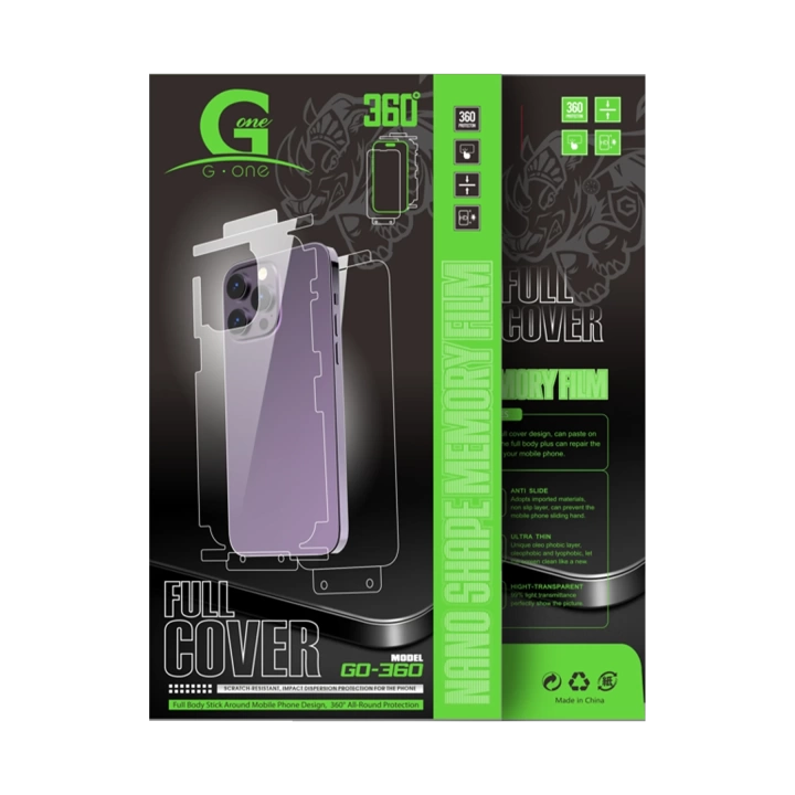 BFS  iPhone 16 Pro 360 Full Body Arka Koruyucu