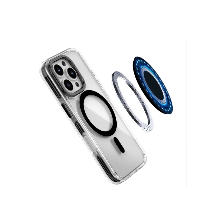 BFS  iPhone 16 Pro Bella Magsafe Kapak - Mavi