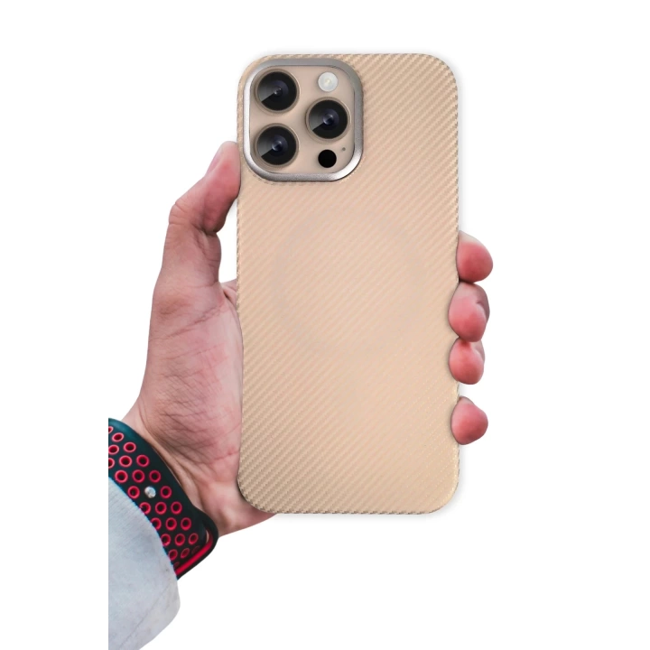 BFS  iPhone 16 Pro Besa Magsafe Kapak - Desert