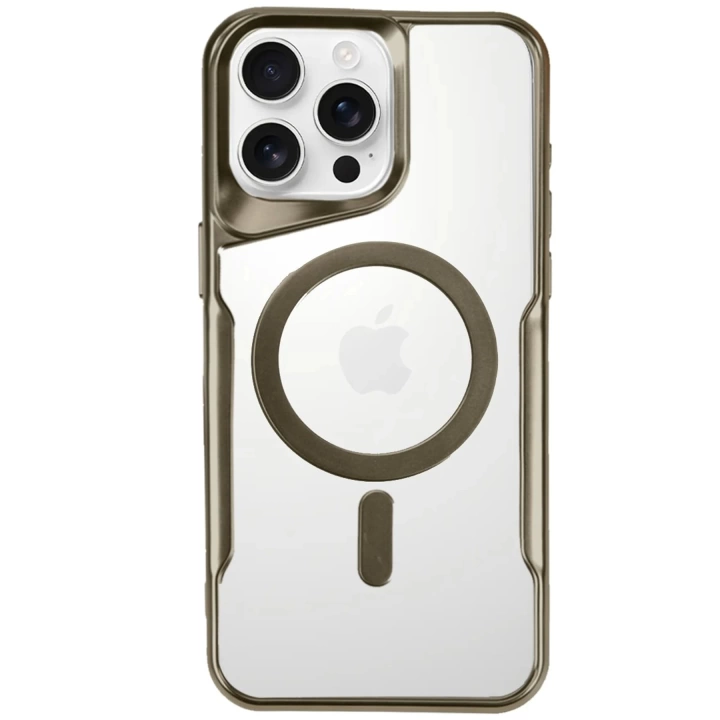 BFS  iPhone 16 Pro Kılıf Boyi Magsafe Silikon Kapak - Desert