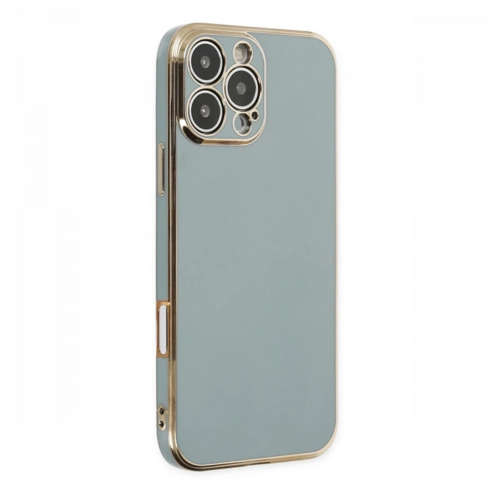 BFS  iPhone 16 Pro Kılıf Volet Silikon - Açık Yeşil