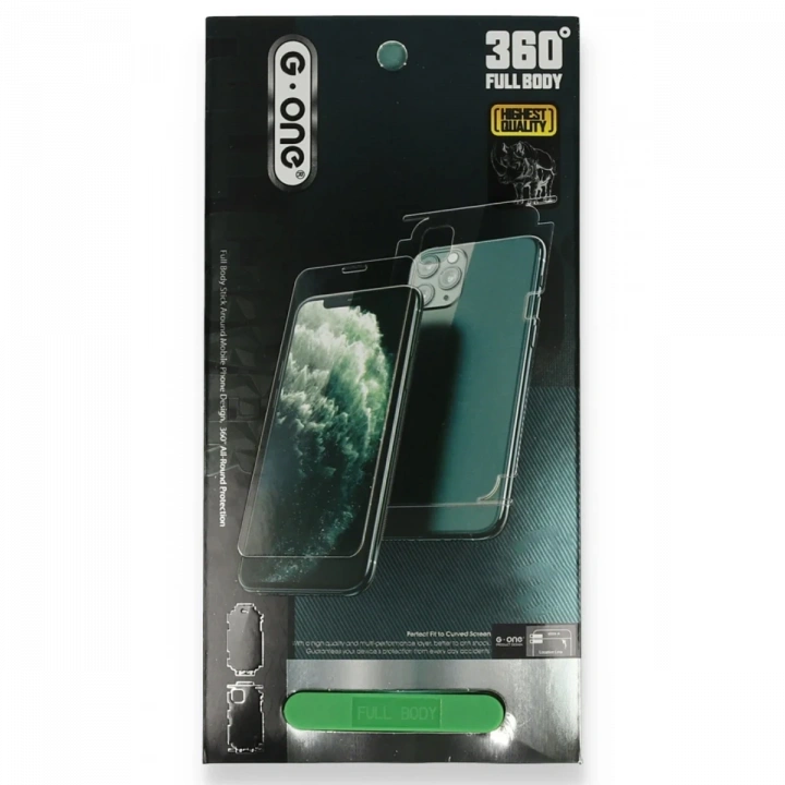 BFS  iPhone 16 Pro Max 360 Mat Full Body Arka Koruyucu