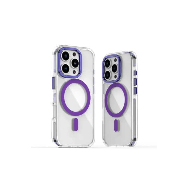 BFS  iPhone 16 Pro Max Bella Magsafe Kapak - Derin Mor