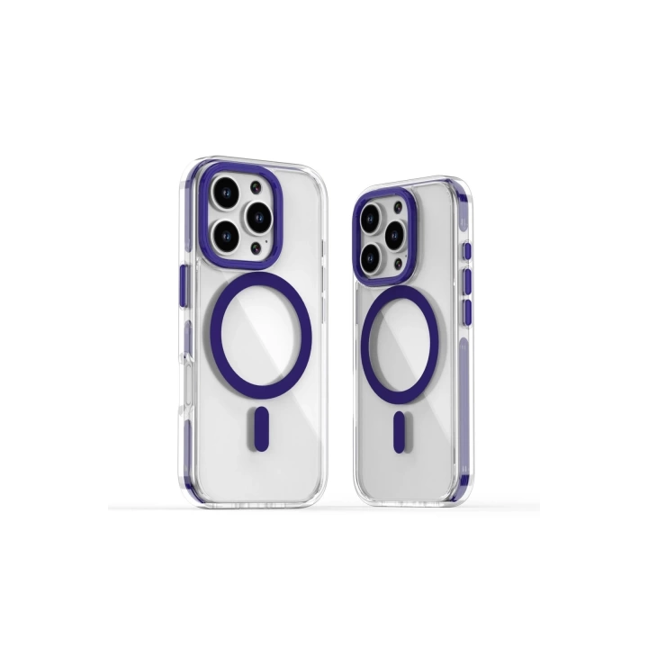 BFS  iPhone 16 Pro Max Bella Magsafe Kapak - Mavi