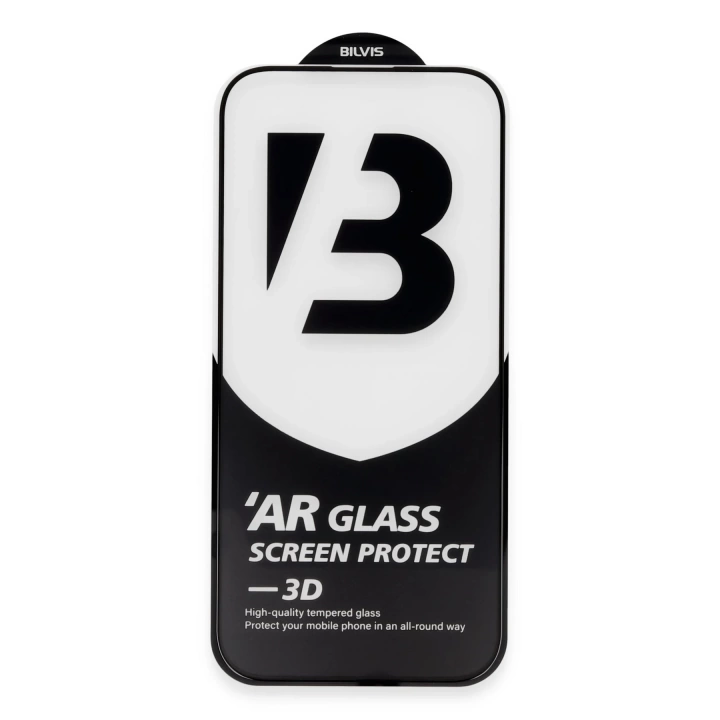 BFS  iPhone 16 Pro Max Bilvis 3D Mat Cam Ekran Koruyucu
