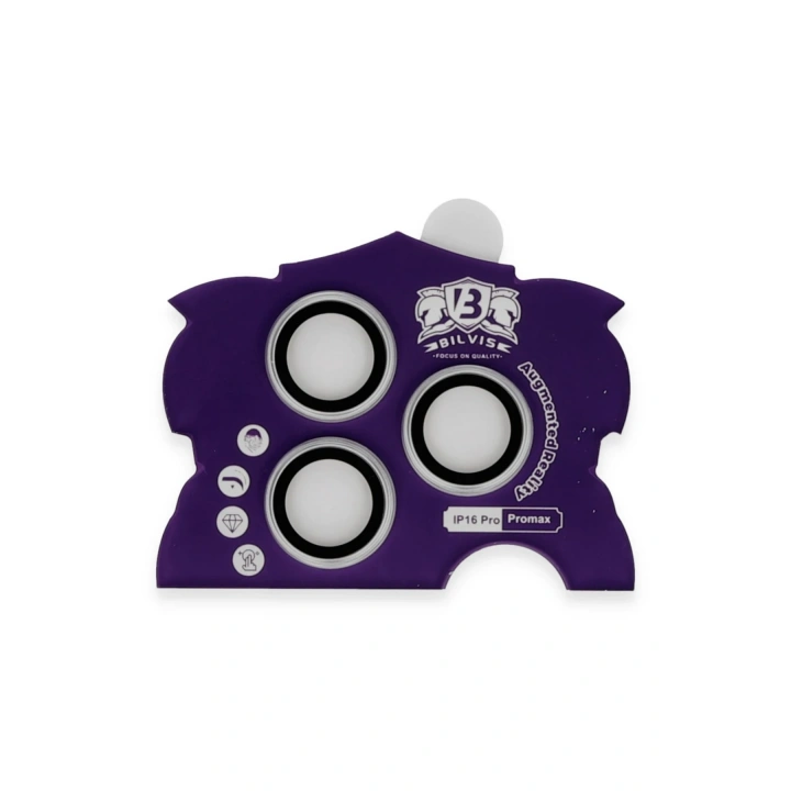 BFS  iPhone 16 Pro Max Bilvis Titan Kamera Lens - Gümüş