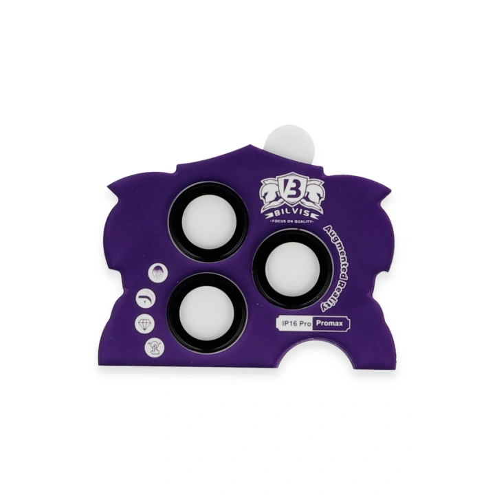 BFS  iPhone 16 Pro Max Bilvis Titan Kamera Lens - Siyah