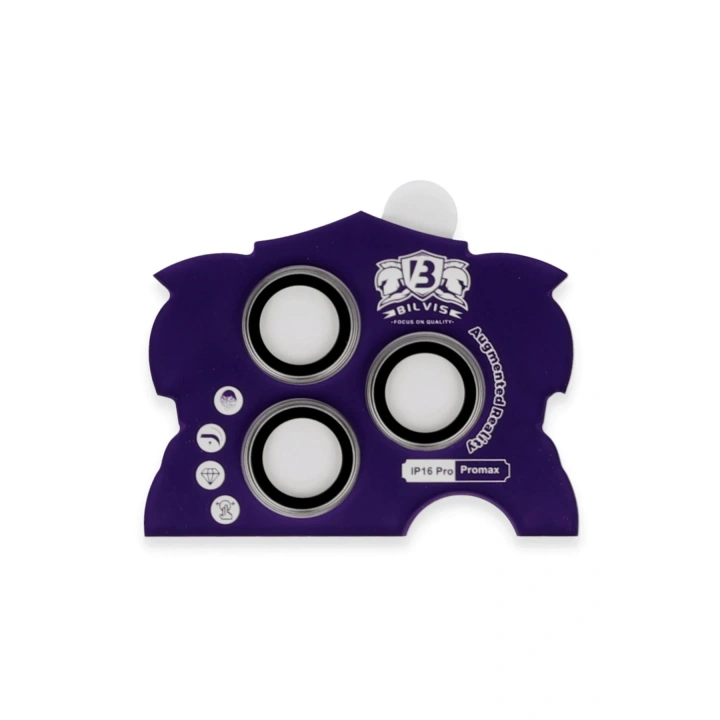 BFS  iPhone 16 Pro Max Bilvis Titan Kamera Lens - Titan Gri