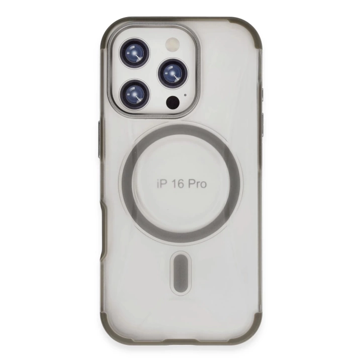 BFS  iPhone 16 Pro Max Hilton Magsafe Kapak - Titan Gri