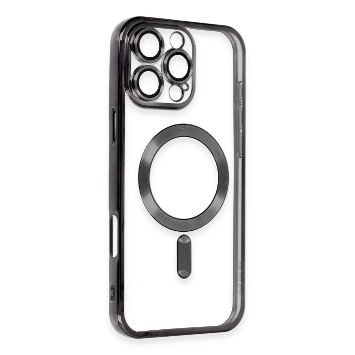 BFS  iPhone 16 Pro Max Kılıf Kross Magneticsafe Kapak - Siyah