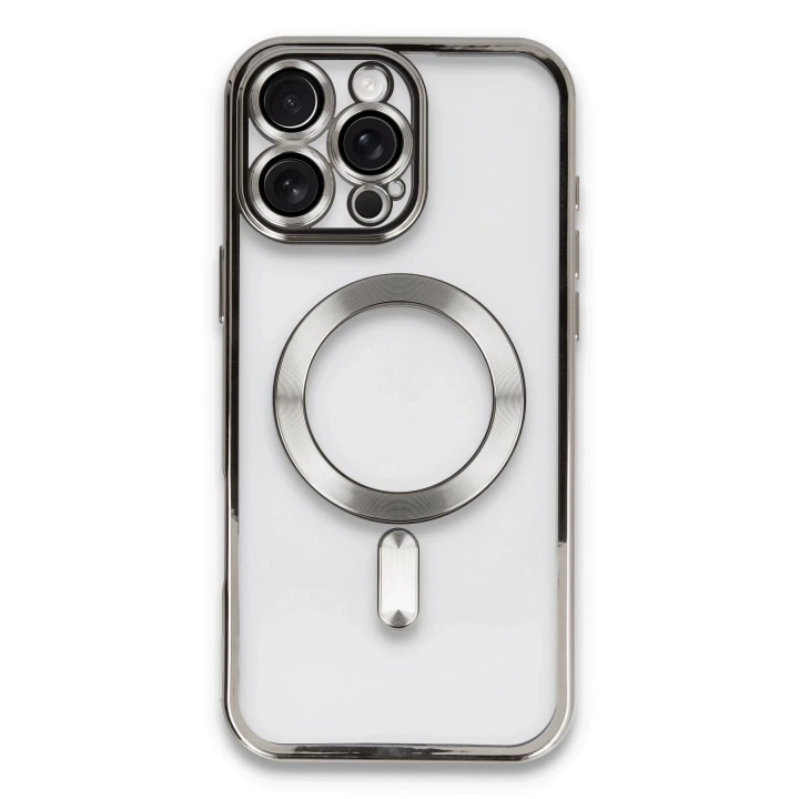 BFS  iPhone 16 Pro Max Kılıf Kross Magneticsafe Kapak - Titan Gri