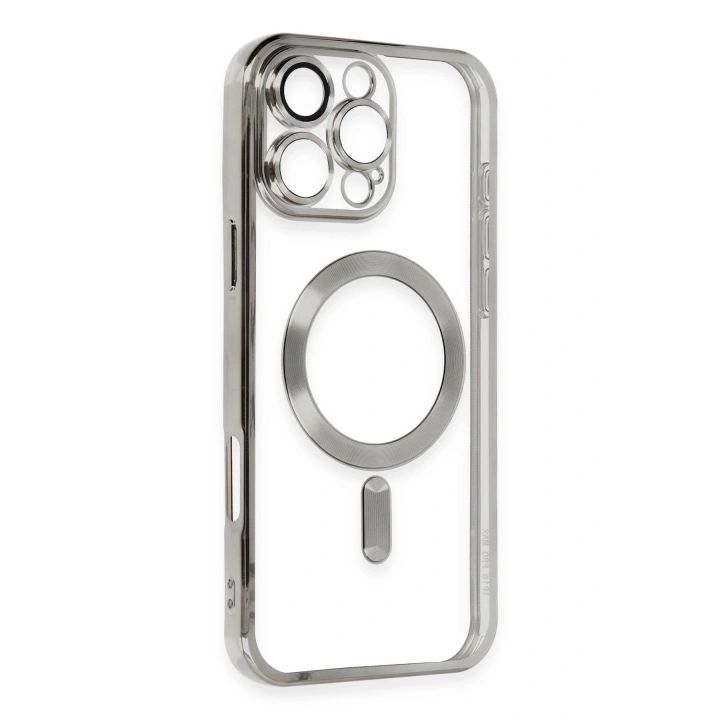 BFS  iPhone 16 Pro Max Kılıf Kross Magneticsafe Kapak - Titan Gri