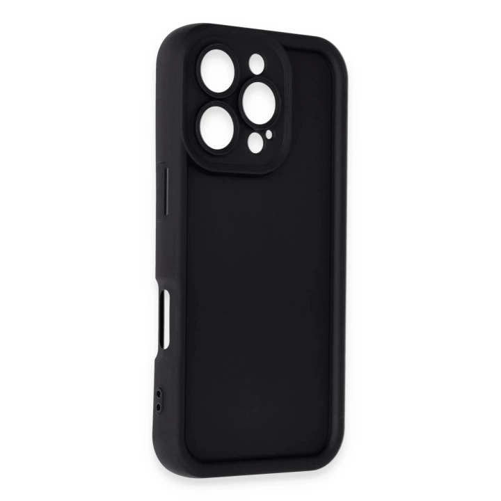 BFS  iPhone 16 Pro Max Kılıf Viera Silikon - Siyah