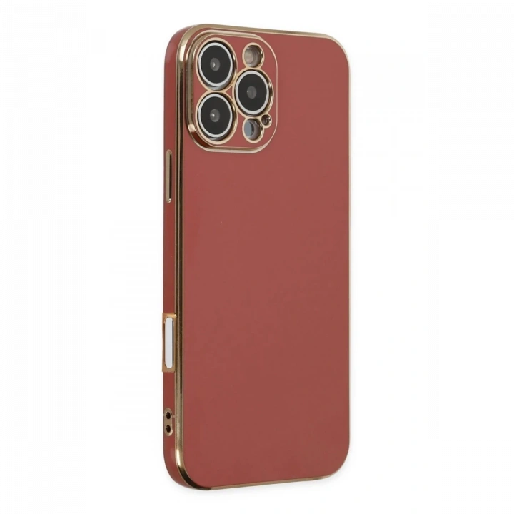 BFS  iPhone 16 Pro Max Kılıf Volet Silikon - Kırmızı