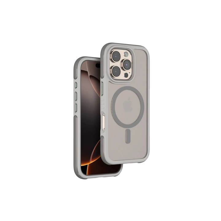 BFS  iPhone 16 Pro Max Orbit Magsafe Kapak - Titan Gri