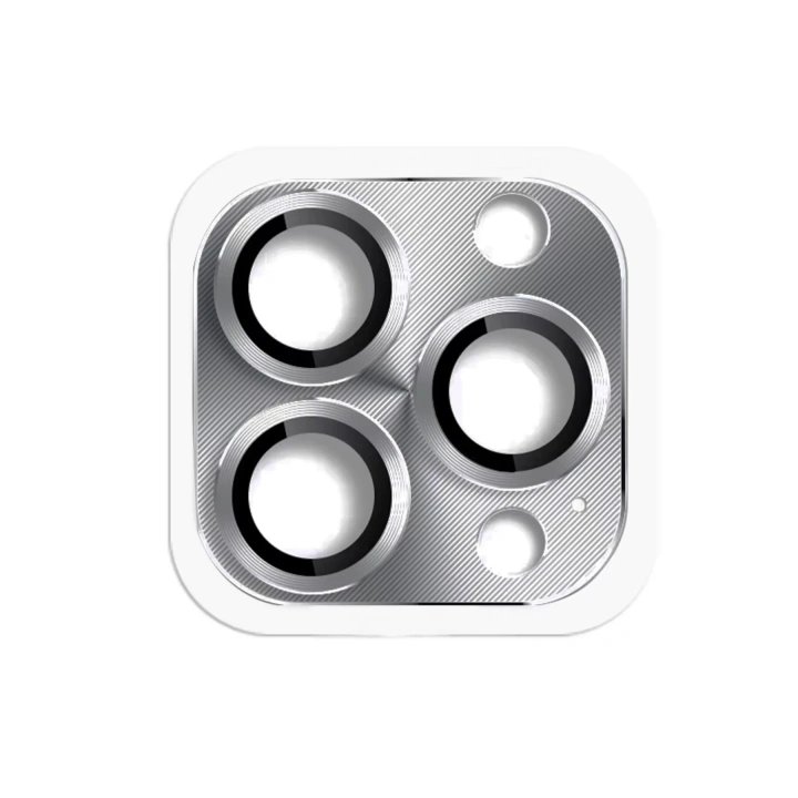 BFS  iPhone 16 Pro Max Pers Alüminyum Kamera Lens - Gri