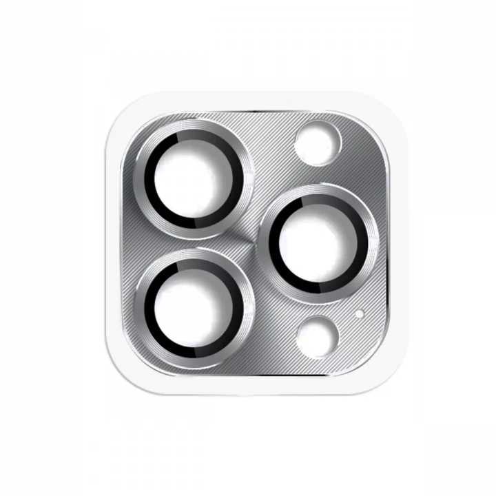 BFS  iPhone 16 Pro Max Pers Alüminyum Kamera Lens - Gri