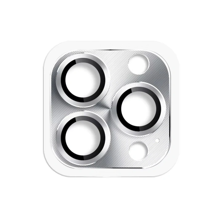 BFS  iPhone 16 Pro Max Pers Alüminyum Kamera Lens - Gümüş
