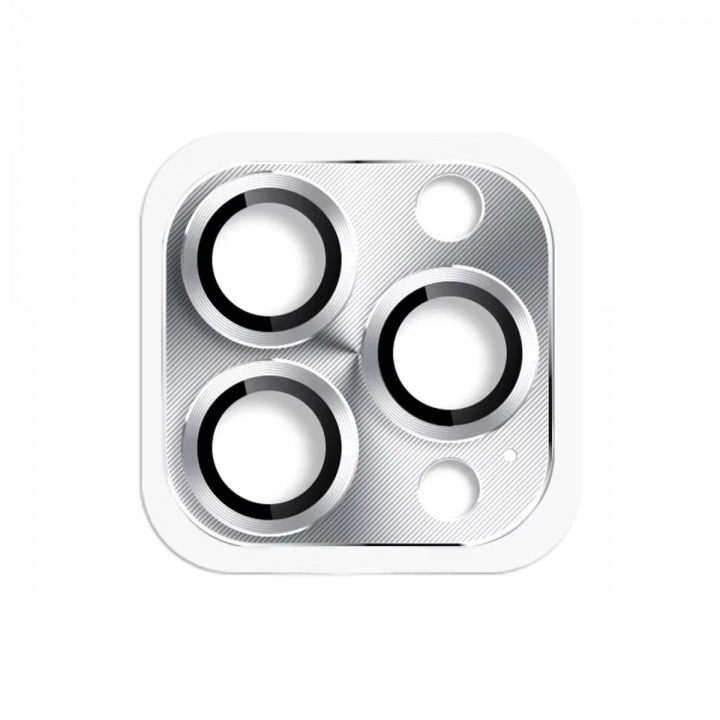 BFS  iPhone 16 Pro Max Pers Alüminyum Kamera Lens - Gümüş