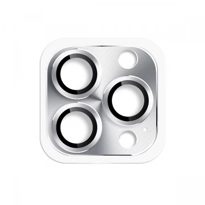 BFS  iPhone 16 Pro Max Pers Alüminyum Kamera Lens - Gümüş