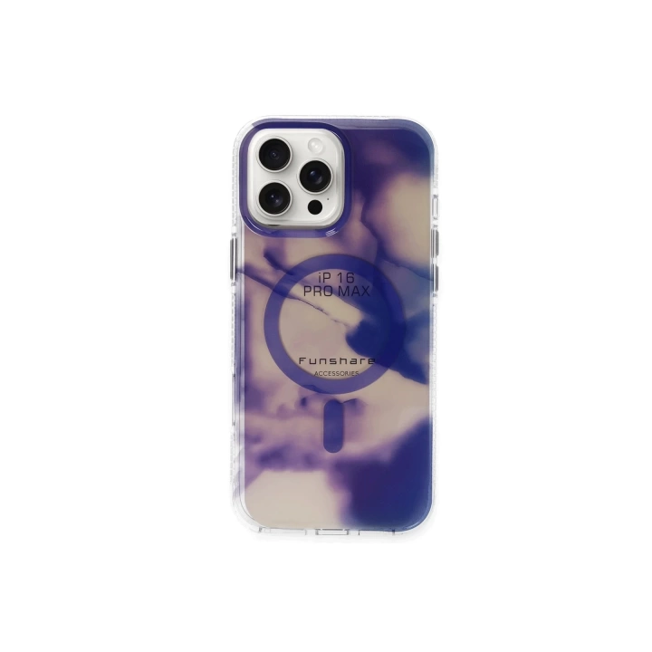 BFS  iPhone 16 Pro Max Phantom Magsafe Kapak - Mor