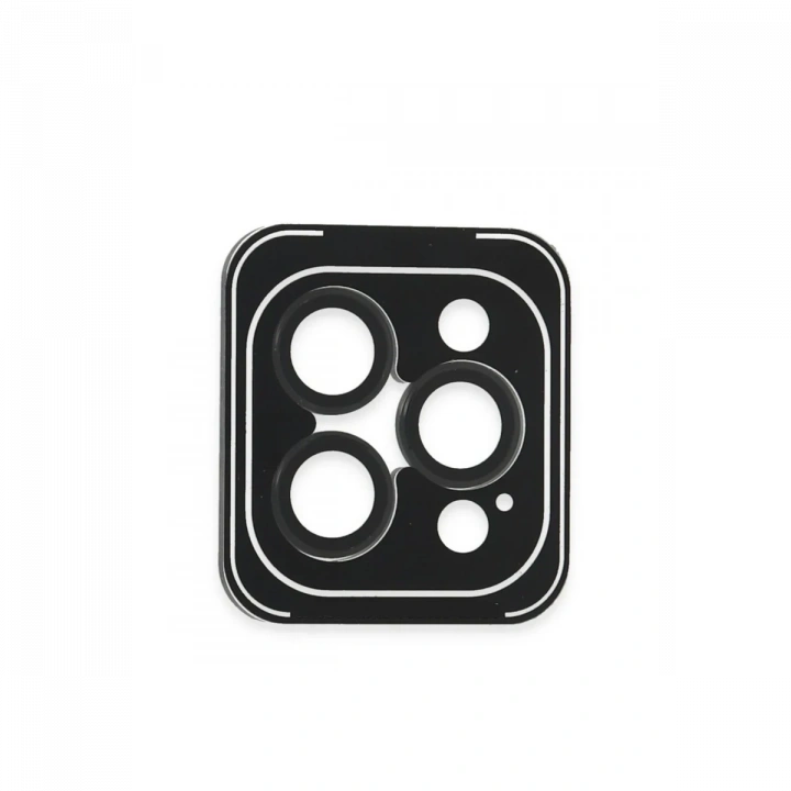 BFS  iPhone 16 Pro Max PVD Metal Kamera Lens - Siyah