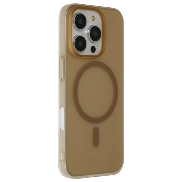 BFS  iPhone 16 Pro Max Tuna PC Slim Magsafe Kapak - Çöl Titanyum