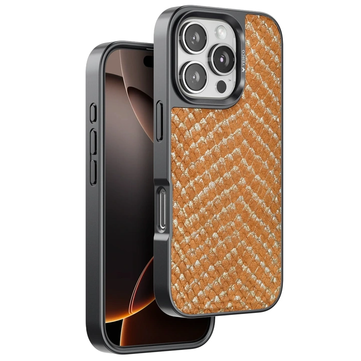 BFS  iPhone 16 Pro Viper Kapak - Kahverengi