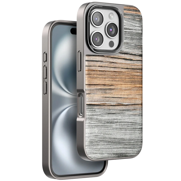 BFS  iPhone 16 Pro Wave Kapak - Sarı