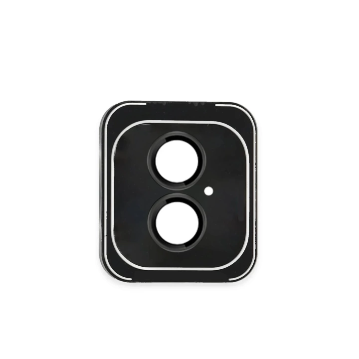 BFS  iPhone 16 PVD Metal Kamera Lens - Siyah