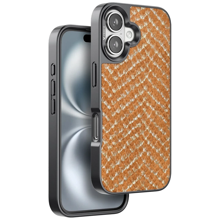 BFS  iPhone 16 Viper Kapak - Kahverengi